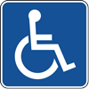 Wheelchair accessible symbol